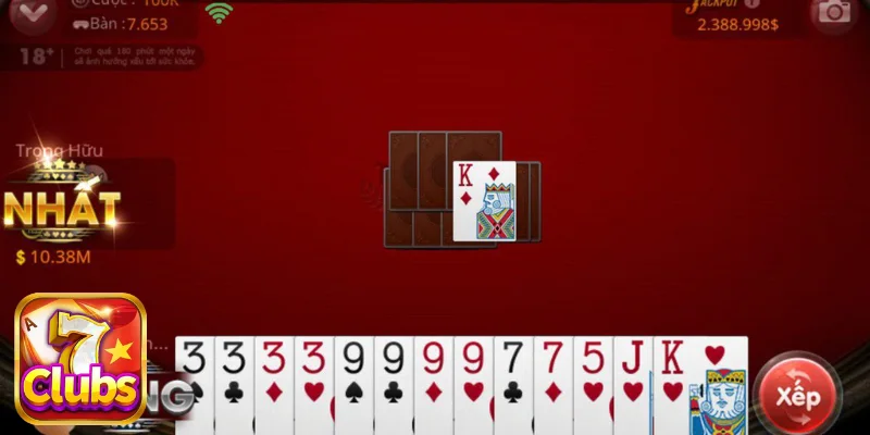 Bộ bài Tiến Lên sử dụng trong 7CLUBS