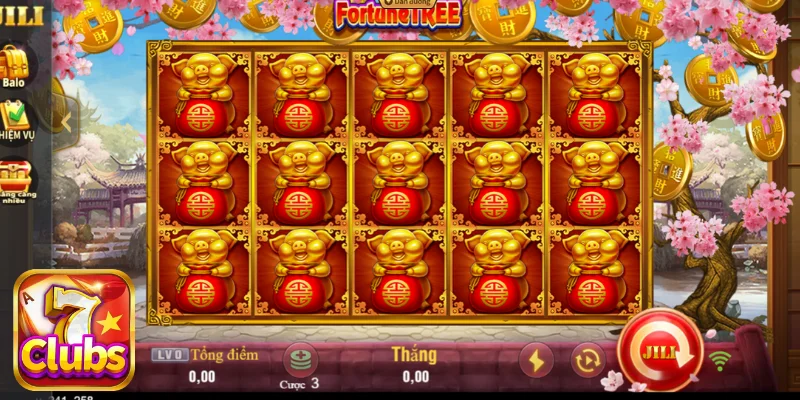 Tính năng Free Spin & Jackpot tại 7CLUBS