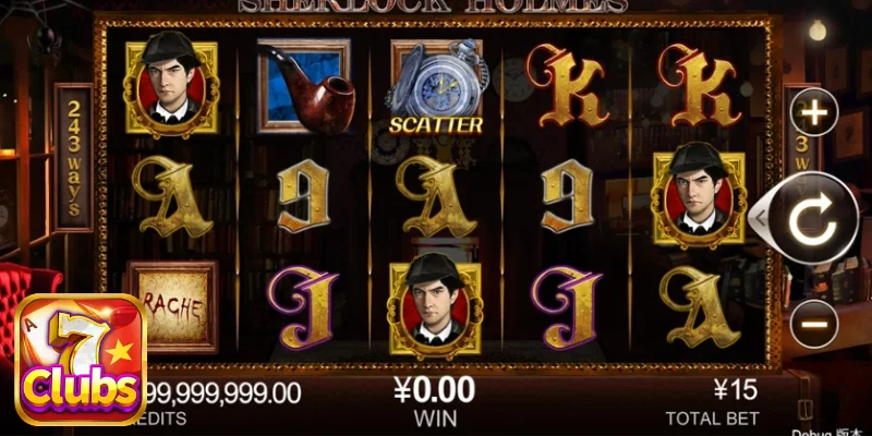 Tổng quan về game quay hũ Sherlock Holmes 7CLUBS